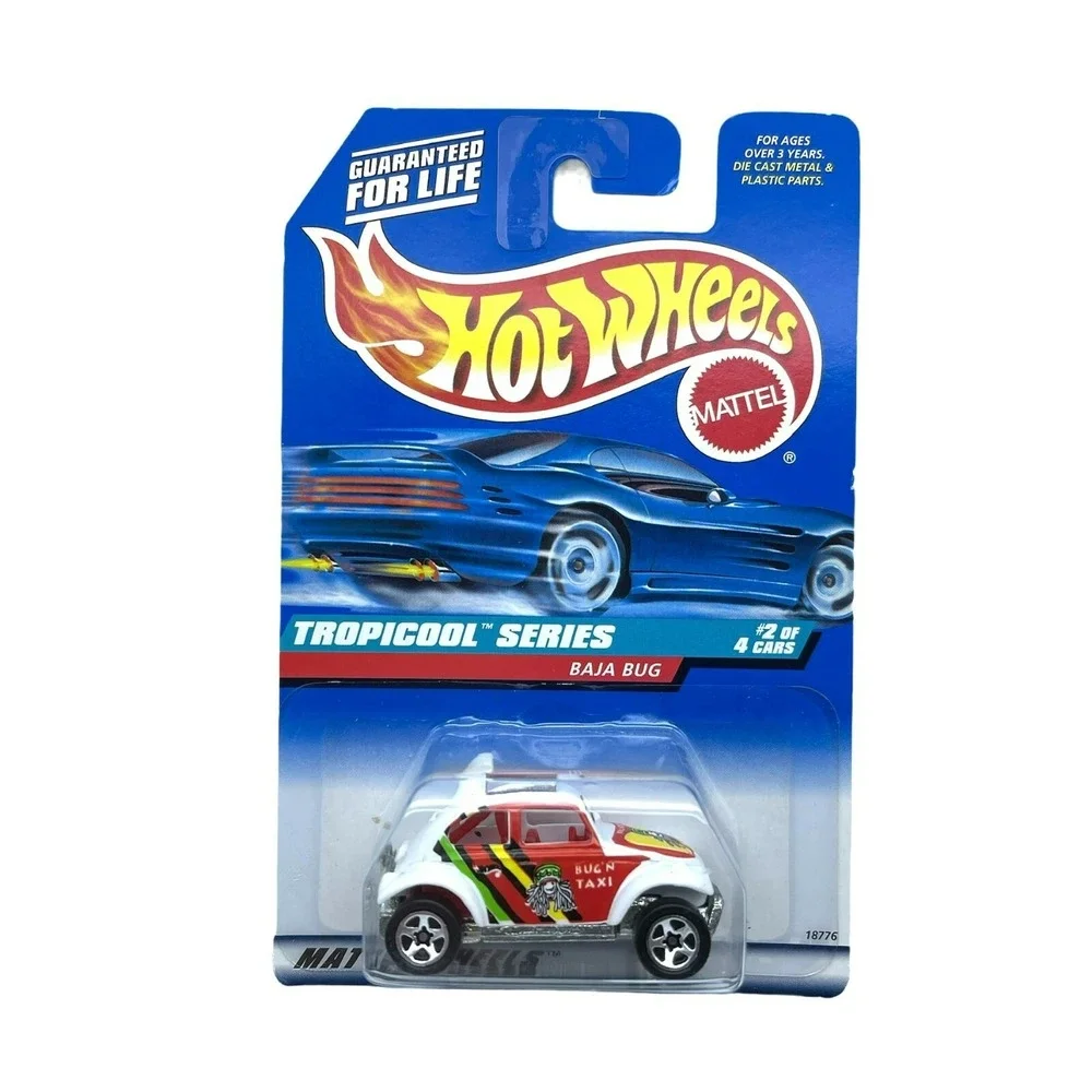 Hot Wheels Volkswagen VW Baja Bug 'N Taxi Dune Buggy 1/64 Diecast Tropicool #694